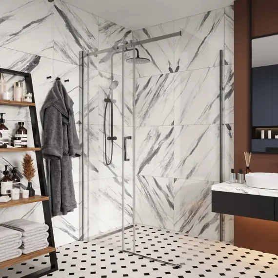 Душевой угол  CEZA'S120  Ceruttispa без поддона (90x120x195)