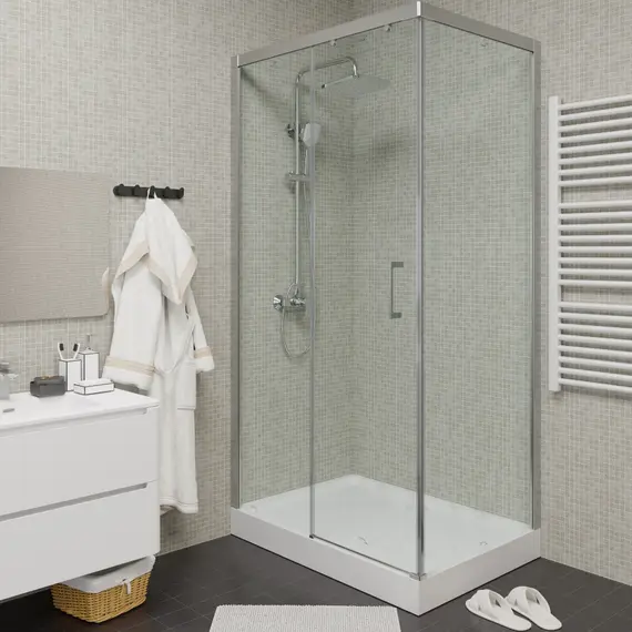 Душевой угол  VITO110-L/R Ceruttispa без поддона (80x110x195)