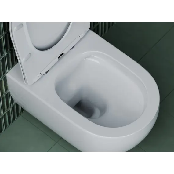Подвесной унитаз CERAMICANOVA Long Rimless