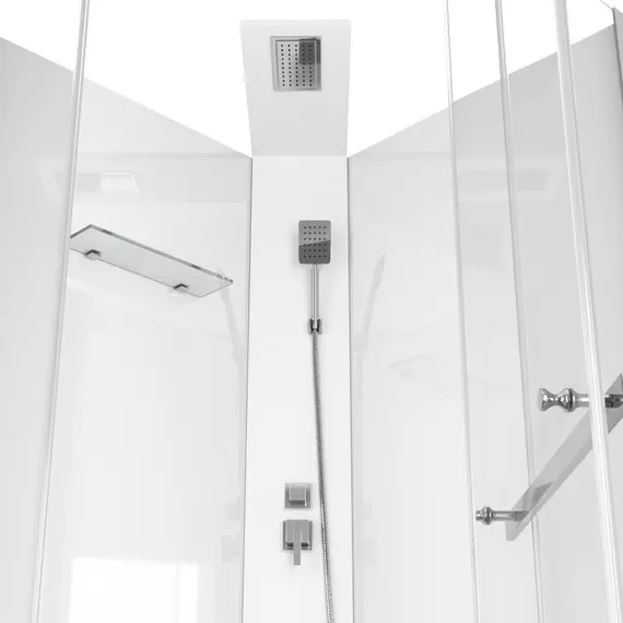 Кабина CHIKA901T душевая без крыши Ceruttispa (90x90x215-225)