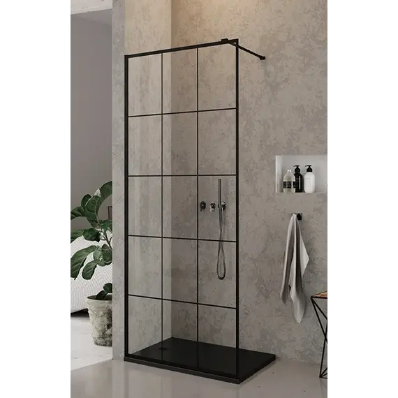 Душевая перегородка  MUZA T80/100 Ceruttispa без поддона (80x195)