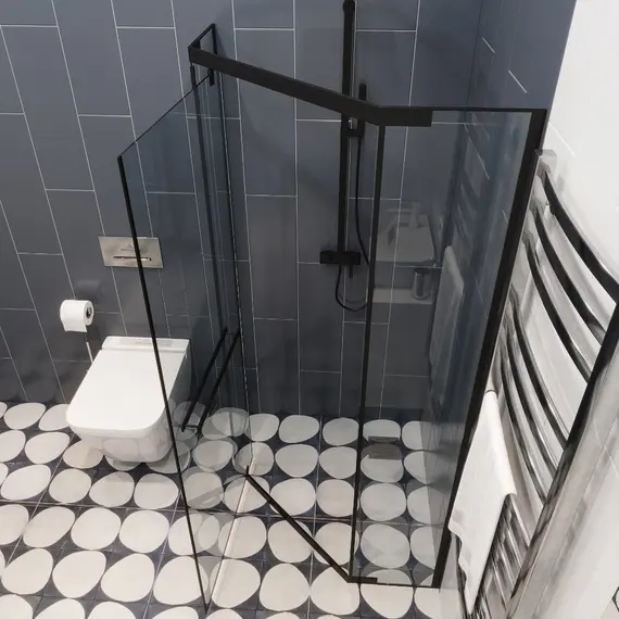 Душевой угол  CHIKA ZP91B/101B  Ceruttispa без поддона (90x90/100х100)