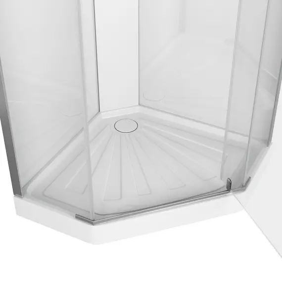 Кабина CHIKA901T душевая без крыши Ceruttispa (90x90x215-225)