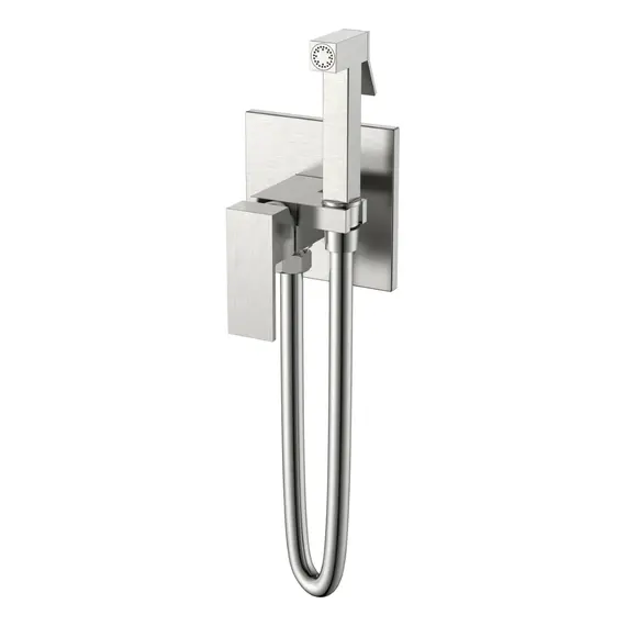 Душ  гигиенический Boheme Qubic 477-NB Brushed Nickel