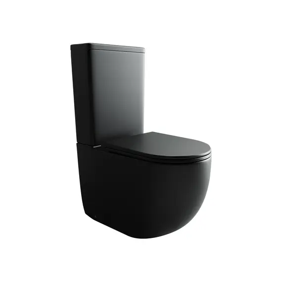 Напольный пристенный унитаз CERAMICANOVA Metropol Rimless