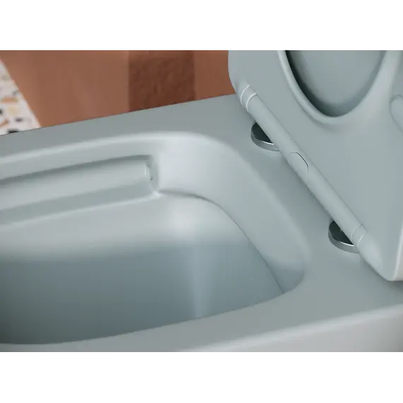 Подвесной унитаз CERAMICANOVA Balearica Rimless (цвет Антрацит Матовый)