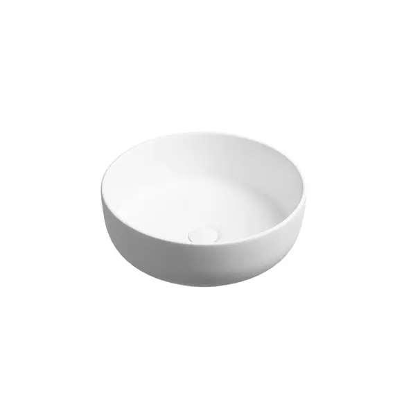 Раковина накладная CERAMICANOVA Taycan, круглая, 375x375x140, белая матовая