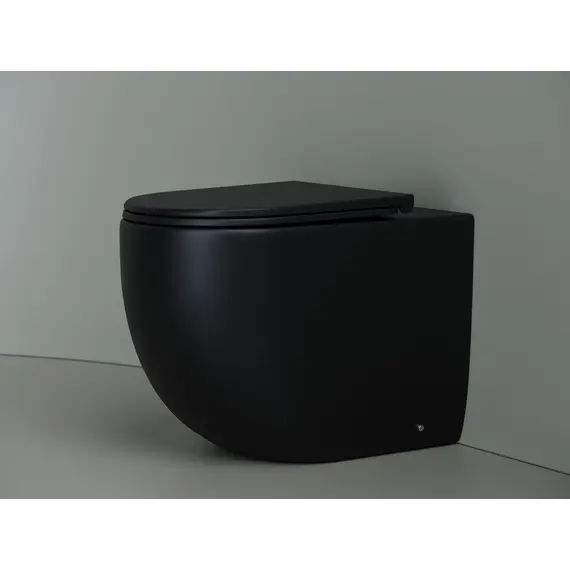 Напольный приставной унитаз CERAMICANOVA Metropol Rimless