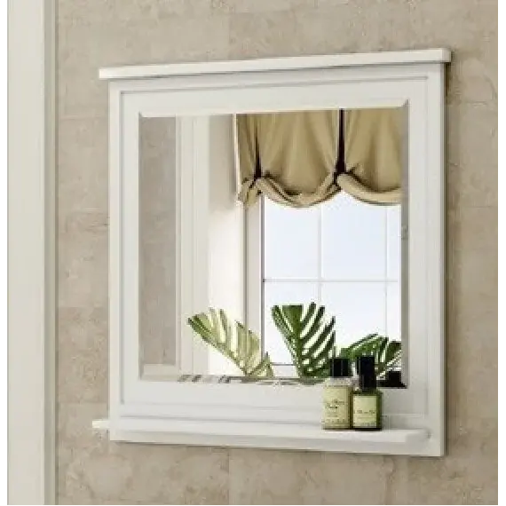 COMFORTY. Зеркало "Феррара-80/100" белый глянец