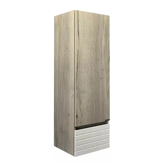 COMFORTY. Шкаф-колонна "Страсбург-35" дуб дымчатый