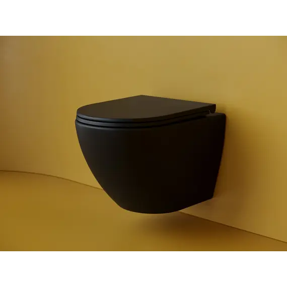 Подвесной унитаз CERAMICANOVA Metropol безободковый, смыв торнадо