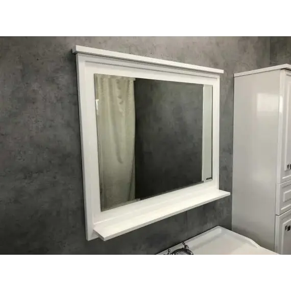 COMFORTY. Зеркало "Феррара-80/100" белый глянец