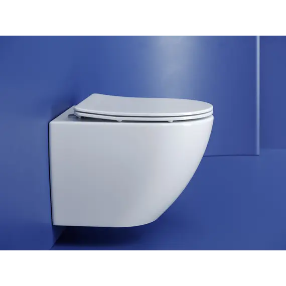 Подвесной унитаз CERAMICANOVA Metropol безободковый, смыв торнадо