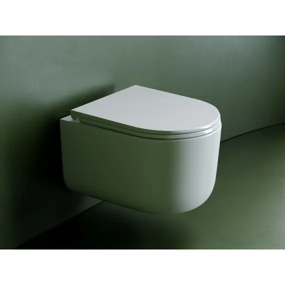 Подвесной унитаз CERAMICANOVA Ulma безободковый, смыв торнадо