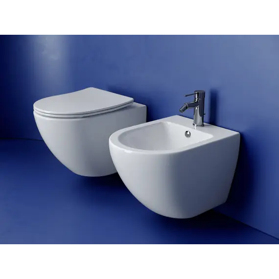 Подвесной унитаз CERAMICANOVA Metropol безободковый, смыв торнадо