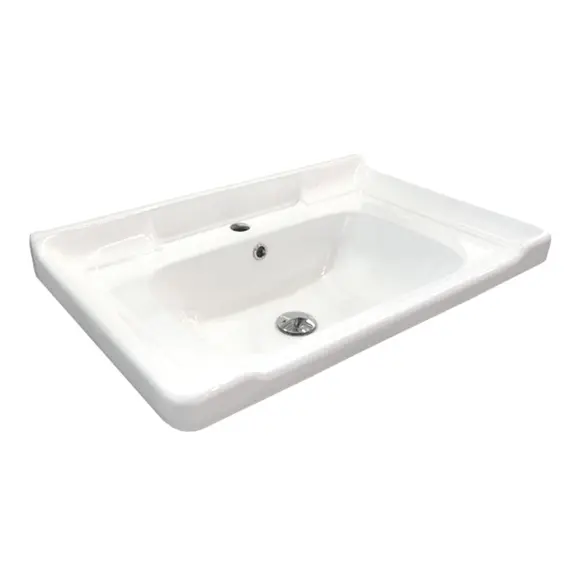 Тумба-умывальник Comforty Рига 70 белый глянец с раковиной Comforty 9335-70