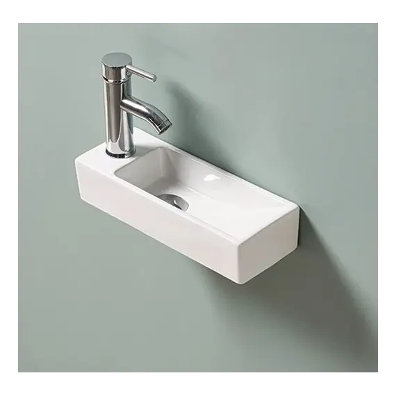 Подвесная белая раковина для ванной  Gid N9271L/R