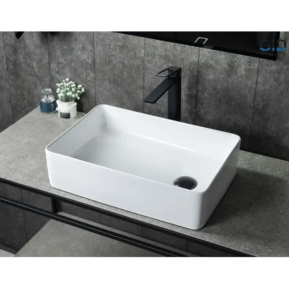 Накладная белая раковина для ванной Gid N1205