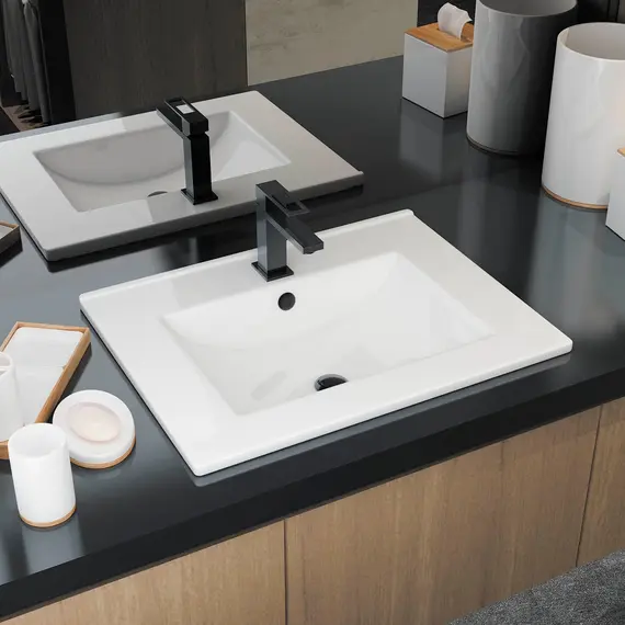 Умывальник  SANITA LUXE QUADRO 60см/75 см