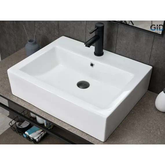 Накладная белая раковина для ванной Gid N9157