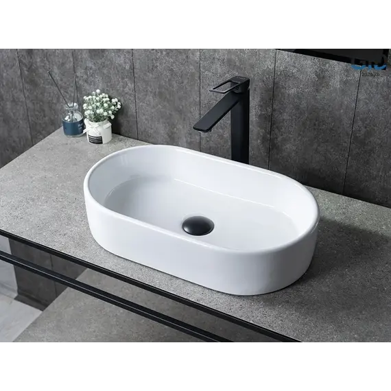 Накладная белая раковина для ванной Gid N9020