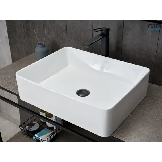 Накладная белая раковина для ванной Gid N9104