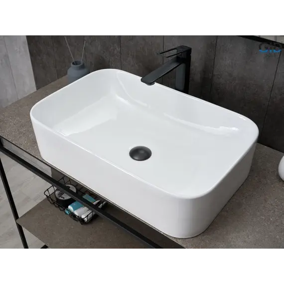 Накладная белая раковина для ванной Gid N9599