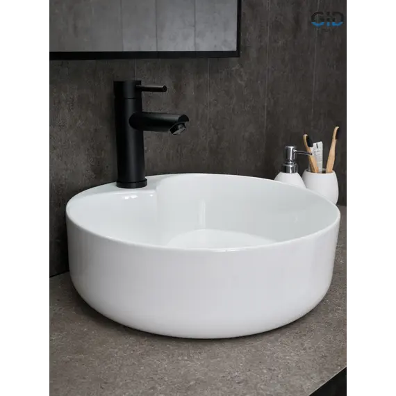 Накладная белая раковина для ванной Gid N9013