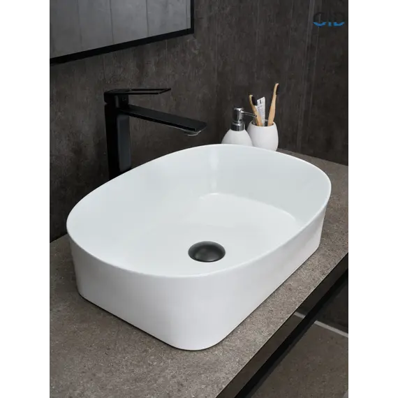 Накладная белая раковина для ванной Gid N9028
