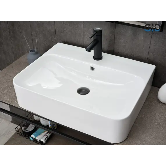 Накладная белая раковина для ванной Gid N9258