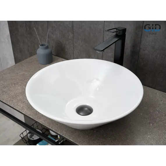 Накладная белая раковина для ванной Gid N9102