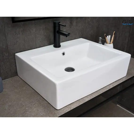 Накладная белая раковина для ванной Gid N9157