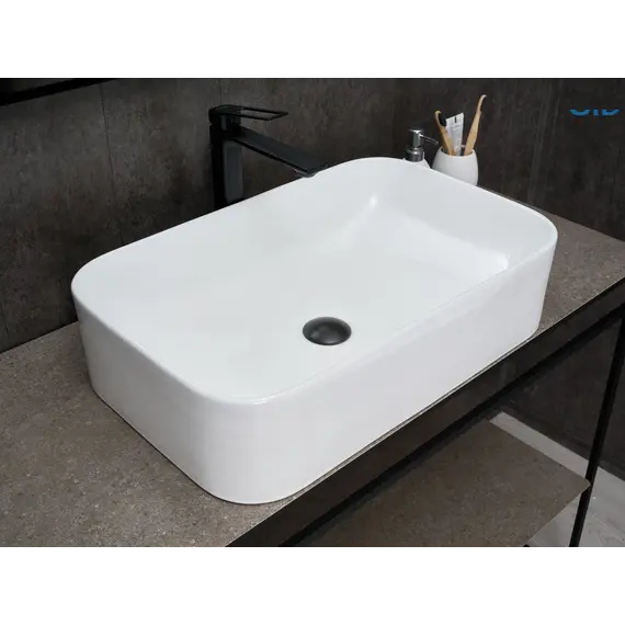 Накладная белая раковина для ванной Gid N9599