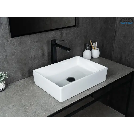 Накладная белая раковина для ванной Gid N1204