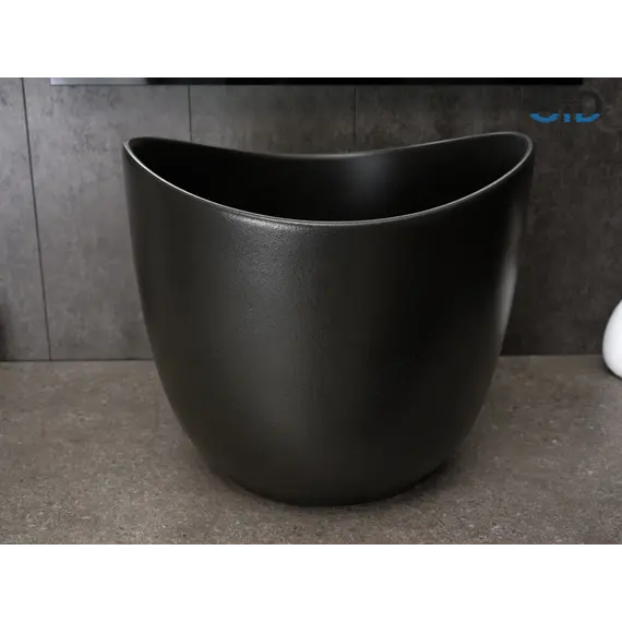 Накладная черная раковина для ванной Gid N9303bg