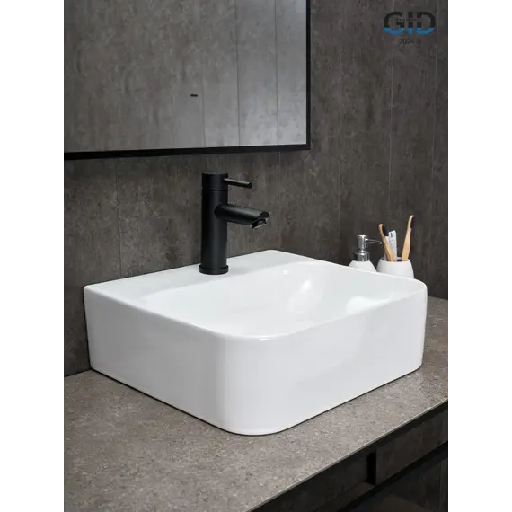 Накладная белая раковина для ванной Gid N9257