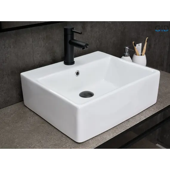 Накладная белая раковина для ванной Gid N9145