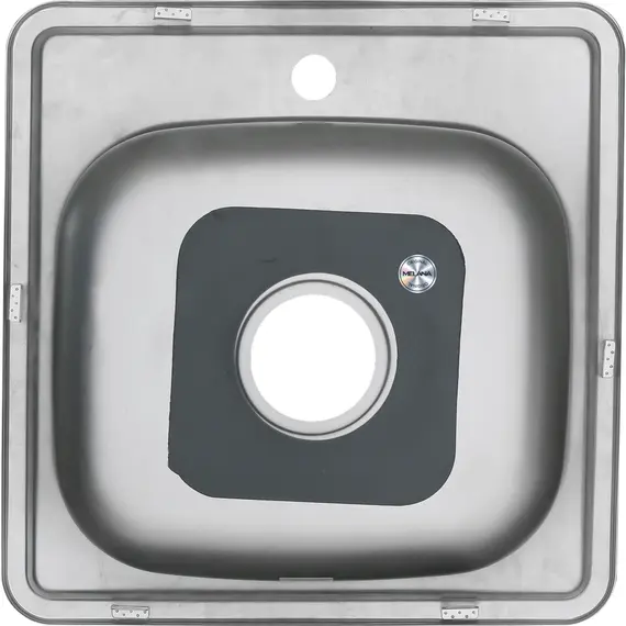 Мойка 4848 MELANA 0,6/160 врезная  с сифоном