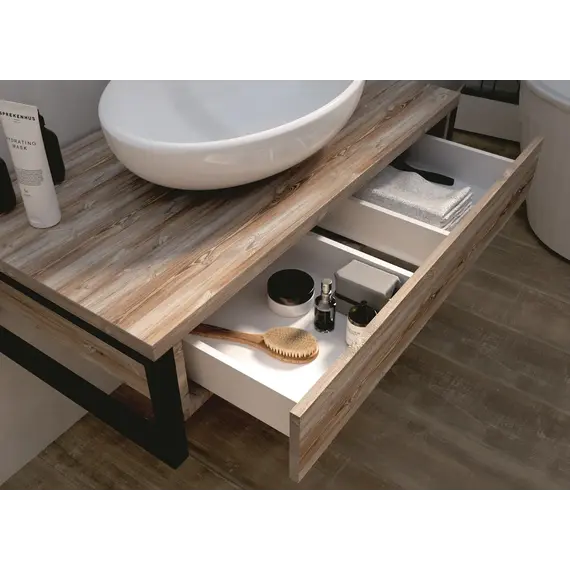 Тумба подвесная 1Marka GRUNGE LOFT дуб намибия