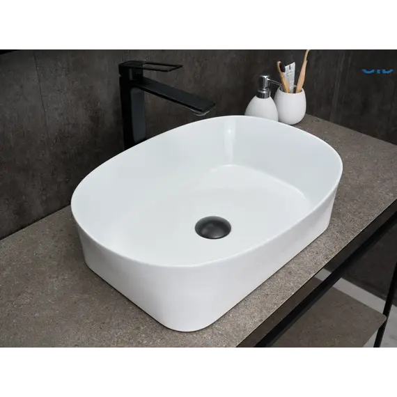 Накладная белая раковина для ванной Gid N9028