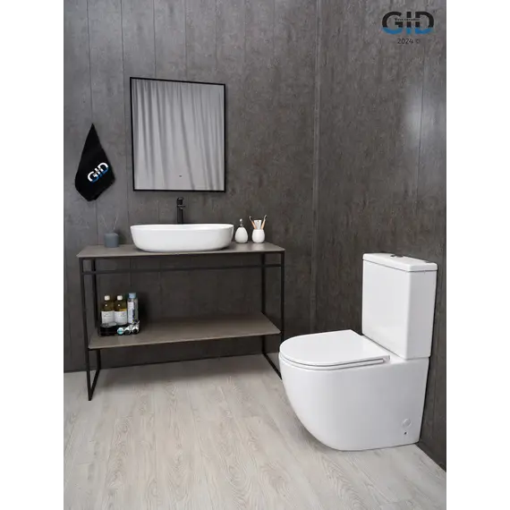 Накладная белая раковина для ванной Gid D1348