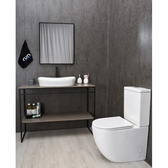 Накладная белая раковина для ванной Gid 777s