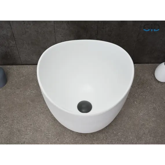 Накладная белая матовая раковина для ванной Gid N9303wg