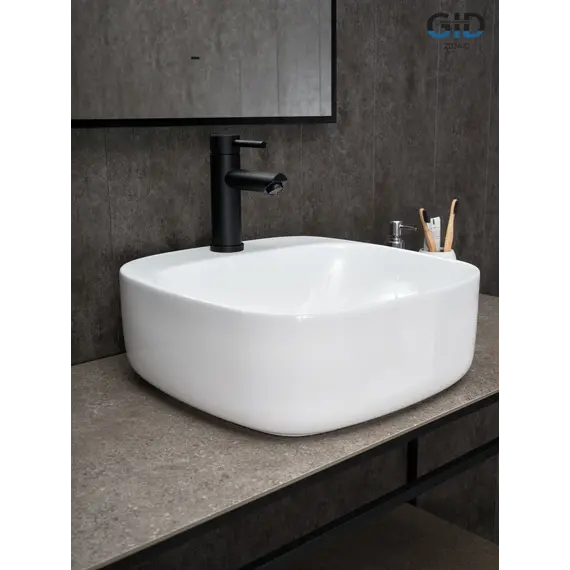 Накладная белая раковина для ванной Gid N9284