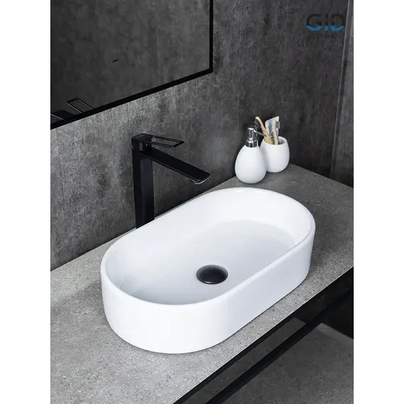 Накладная белая раковина для ванной Gid N9020