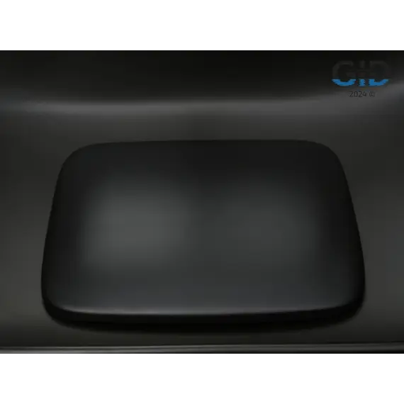 Накладная черная матовая раковина для ванной Gid Bm9598