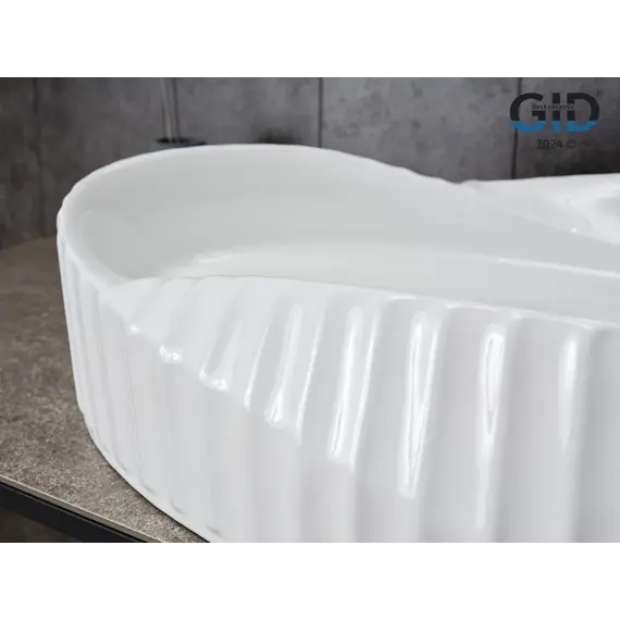 Накладная белая раковина для ванной Gid 888s