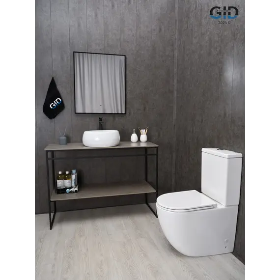 Накладная белая раковина для ванной Gid N9140