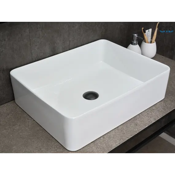 Накладная белая раковина для ванной Gid N9104