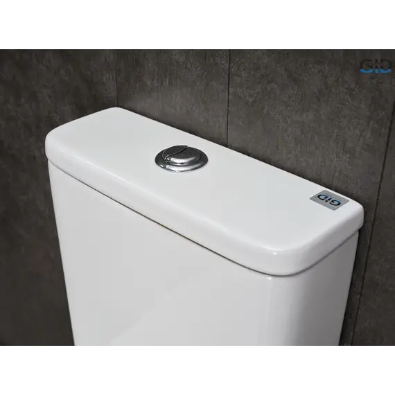Напольный унитаз белый безободковый микролифт дюропласт Gid Tn2125